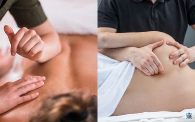 Massagem desportiva e liberação miofascial